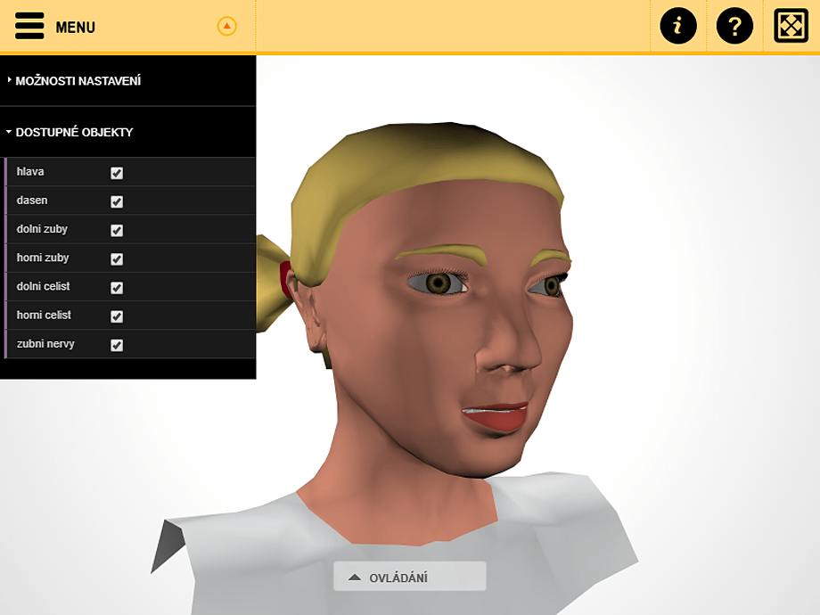 Screenshot from the 3D viewer